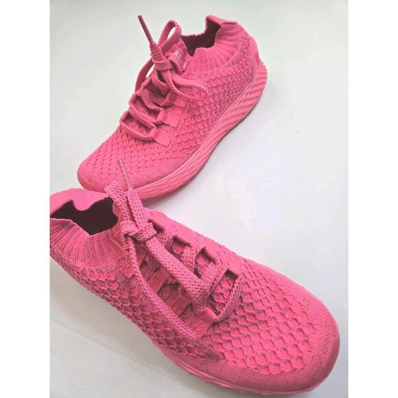 NOBULL Allday Knit Runner EUC Size Mens 7.5 Womens 9 Pink Athletic - Picture 2 of 13